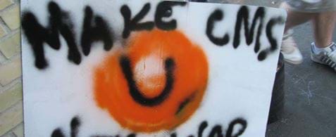 Make CMS Not War Banner