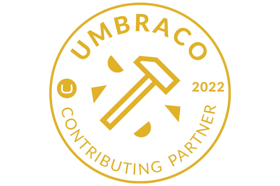 Umbraco Contributing Gold Partner 2022