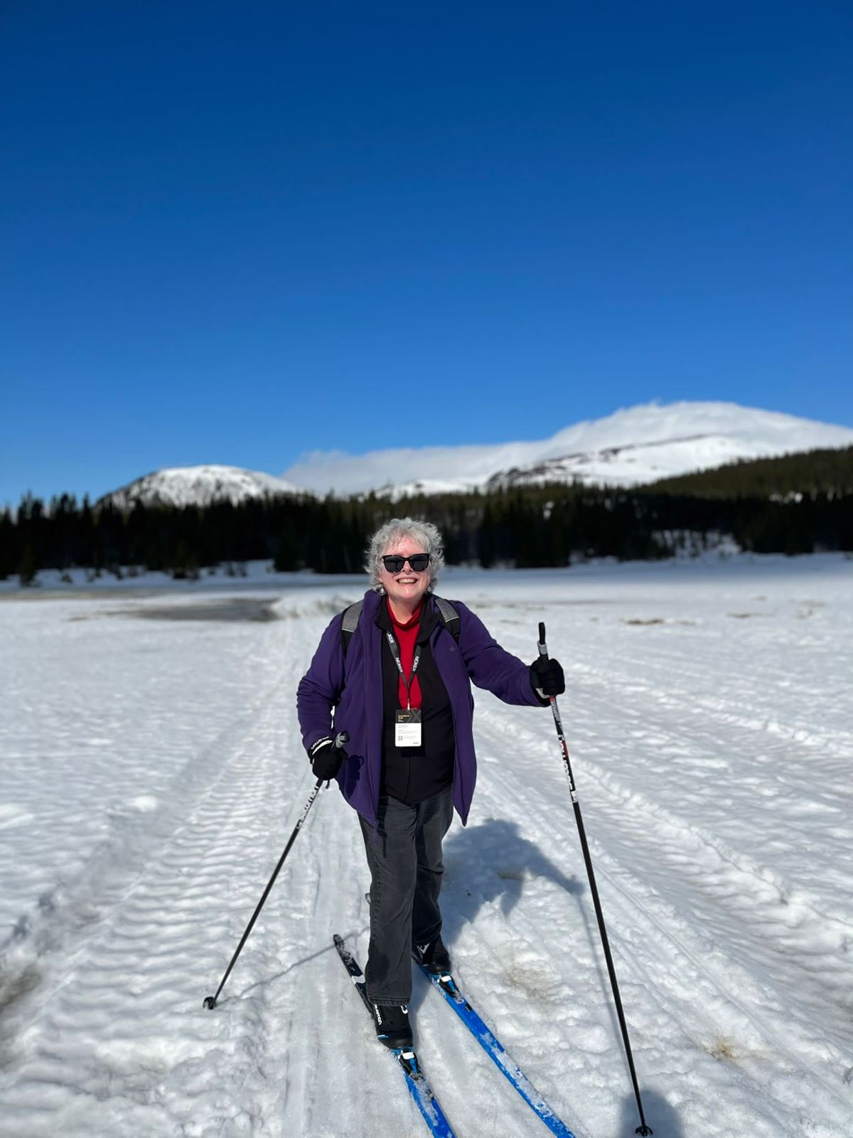 Elizabeth Buie cross country skating