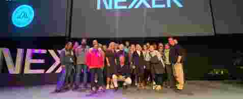 The Nexer Digital team with Nexer Group CEO Lars Kry
