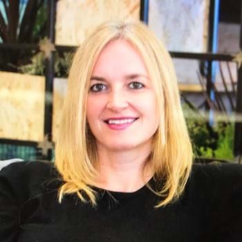 Headshot of lead content designer at Co-op Rachel Machin