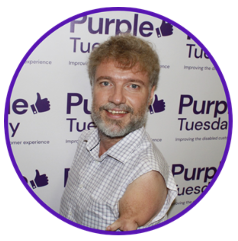 Headshot of Mike Adams, founder of Purple Tuesday